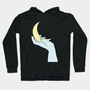 The moon in my hand. Hoodie